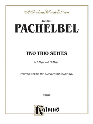 Book cover for Two Trio Suites (C Major, B-flat Major)