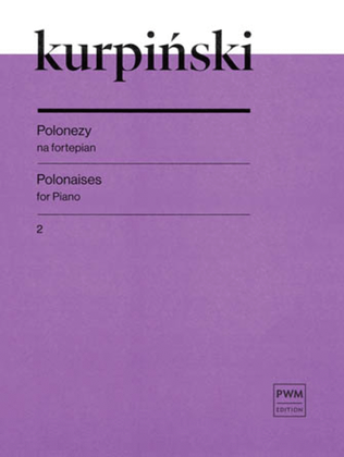 Book cover for Polonaises for Piano, Vol. 2