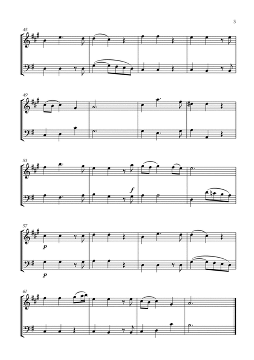 Haendel - Lascia ch’io pianga for Soprano Saxophone and Trombone image number null