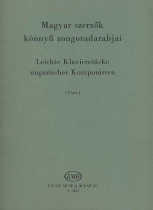 Book cover for Leichte Klavierstücke UNGARISCHER KOMPONISTEN