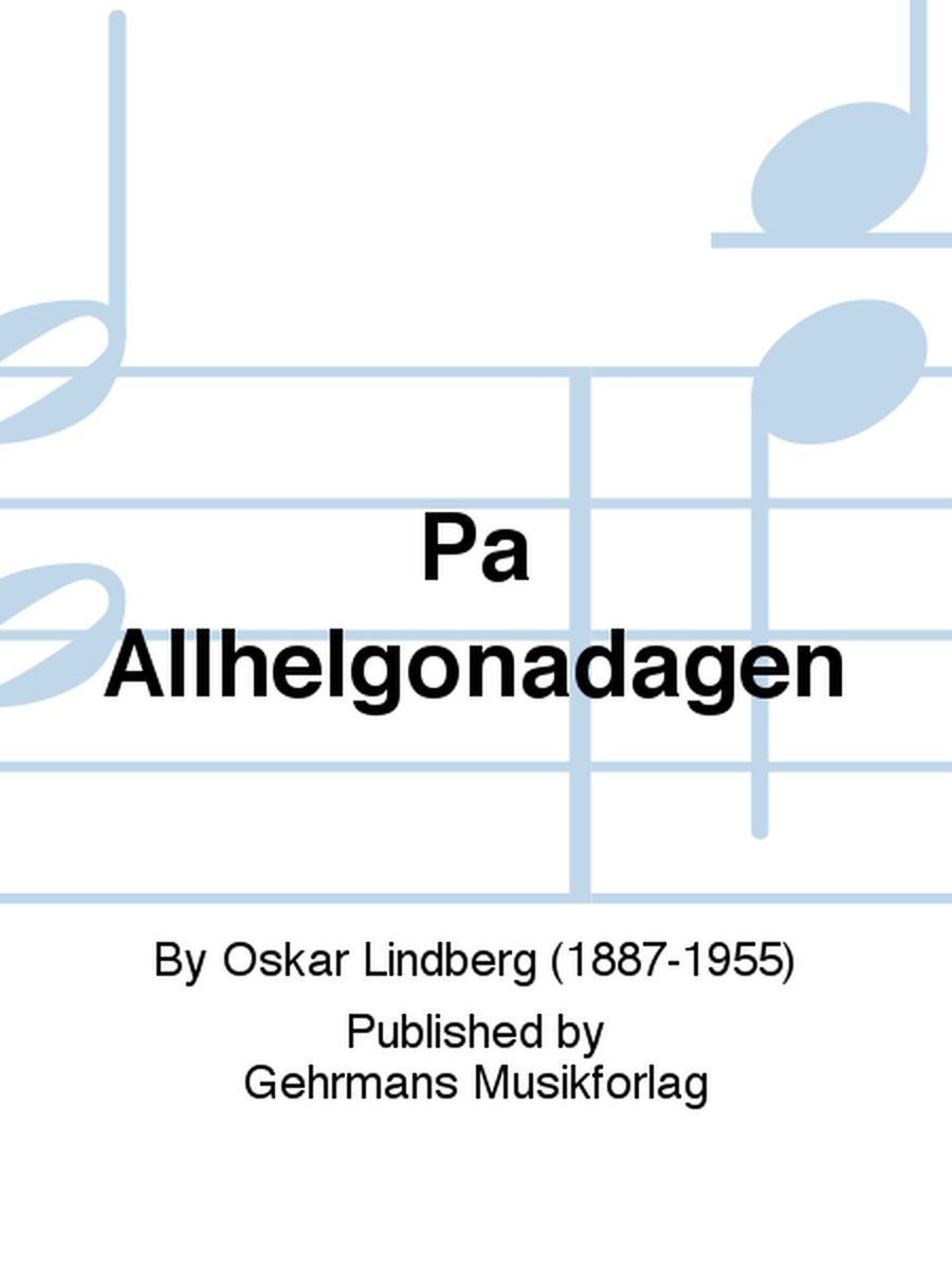 Pa Allhelgonadagen