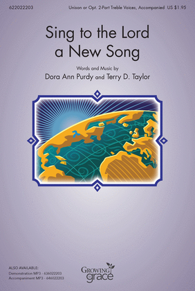 Book cover for Sing to the Lord a New Song