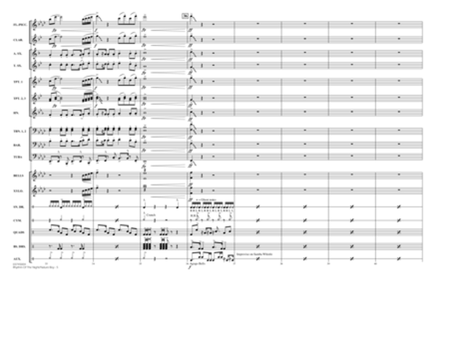 Rhythm of the Night / Nature Boy (from Moulin Rouge) - Full Score