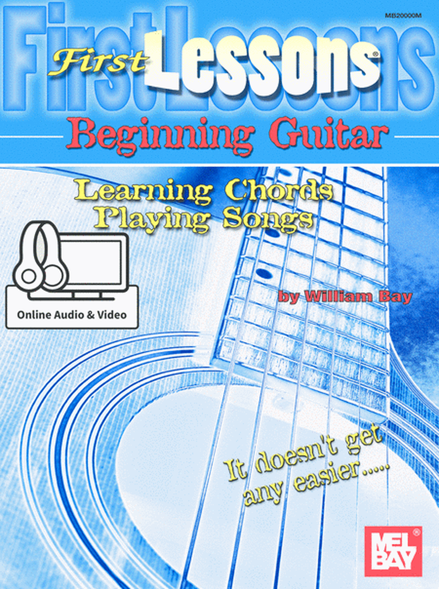 First Lessons Beginning Guitar: Learning Chords/Playing Songs image number null