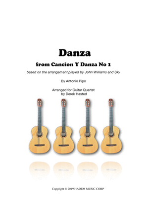 Book cover for Danza