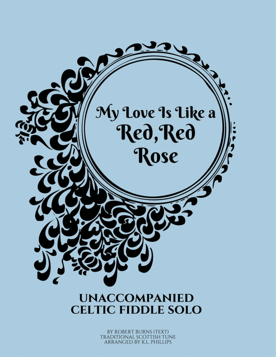 My Love Is Like a Red, Red Rose - Celtic Fiddle Solo image number null