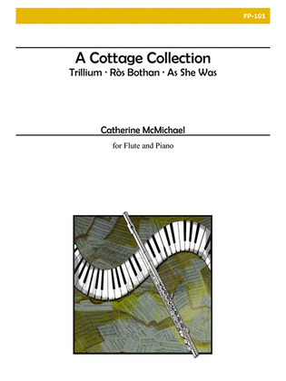 Book cover for A Cottage Collection for Flute and Piano