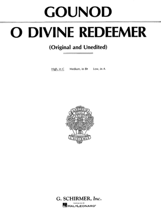 O Divine Redeemer