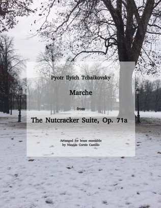 Book cover for Tchaikovsky - Marche (The Nutcracker) for brass ensemble