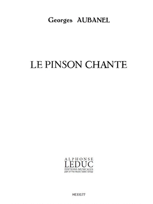Book cover for Le Pinson Chante (choral-mixed A Cappella)