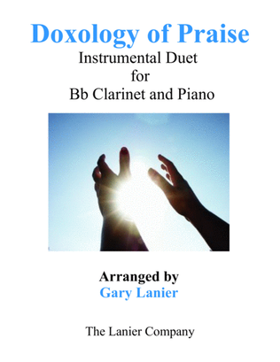 DOXOLOGY of PRAISE (Duet – Bb Clarinet & Piano with Parts)