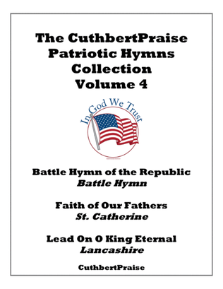 Book cover for CuthbertPraise Patriotic Hymns Collection, Volume 4