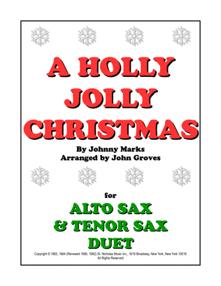 Book cover for A Holly Jolly Christmas