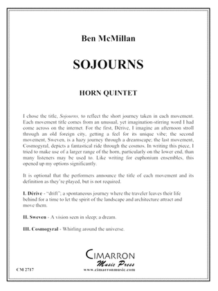 Sojourns