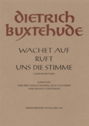 Book cover for Wachet auf, ruft uns die Stimme BuxWV 101