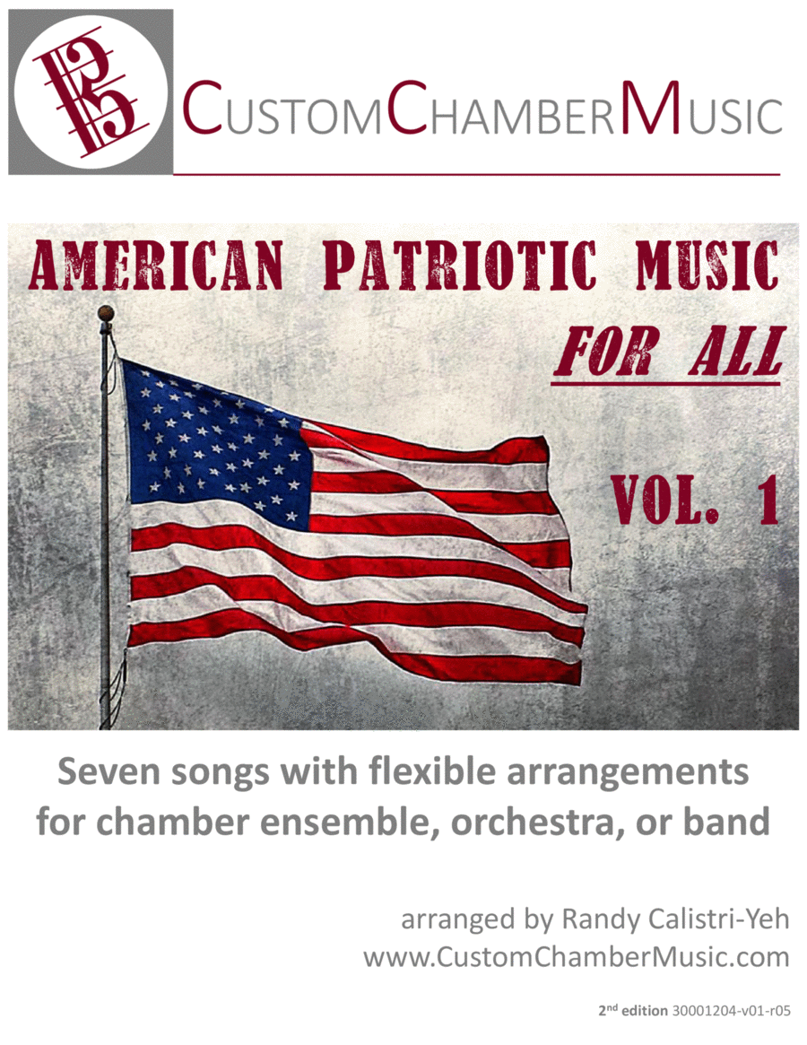 American Patriotic Music for All, Volume 1 (Flexible Orchestra) image number null