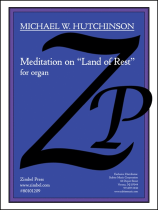 Book cover for Meditation on Land of Rest