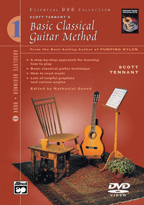 Book cover for Basic Classical Guitar Method, Book 1