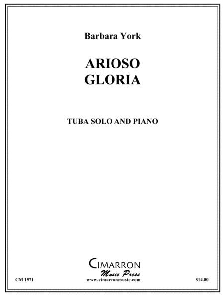 Barbara York : Arioso Gloria