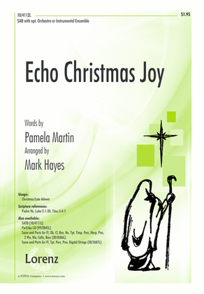 Book cover for Echo Christmas Joy