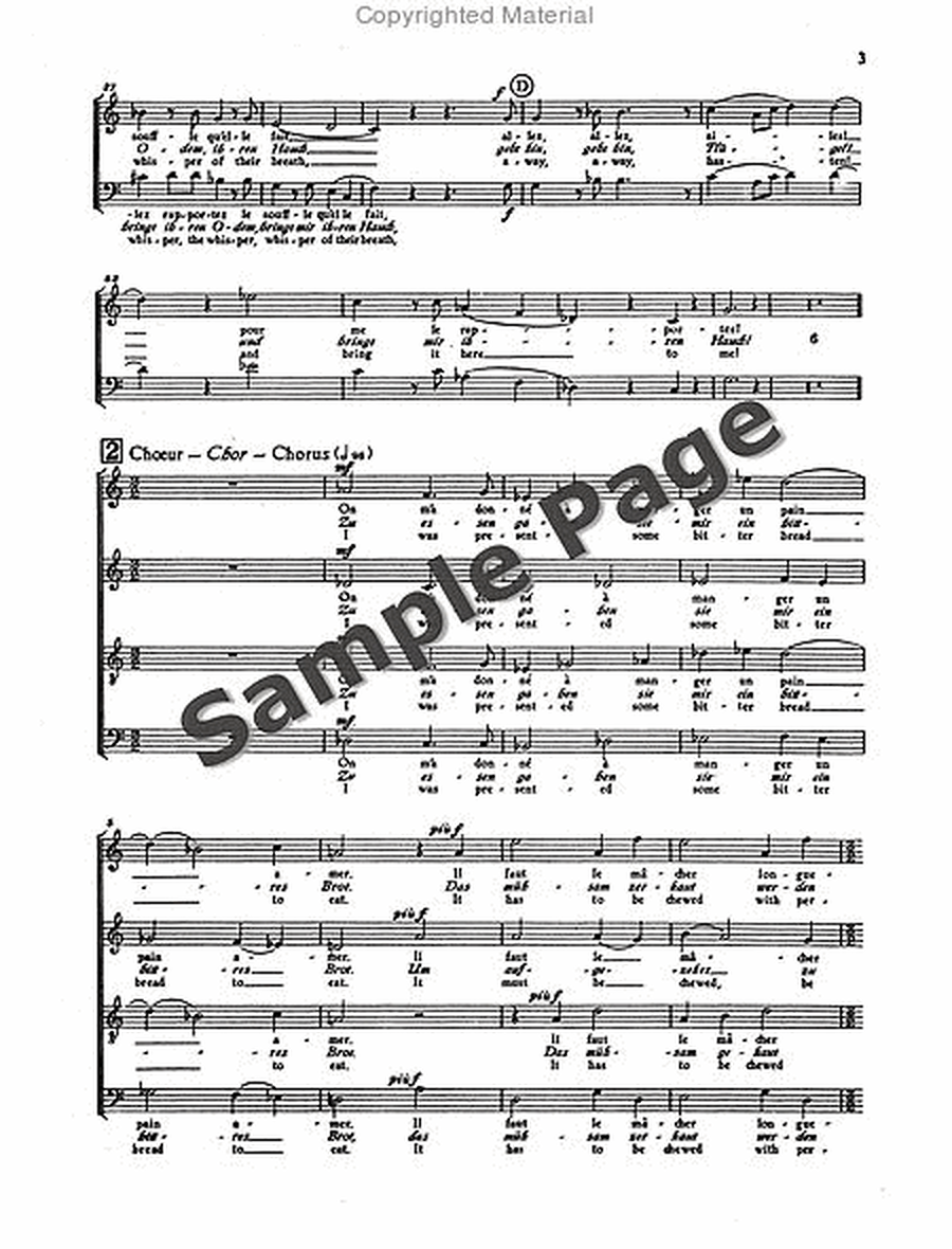 Canticle To Hope Vocal Score