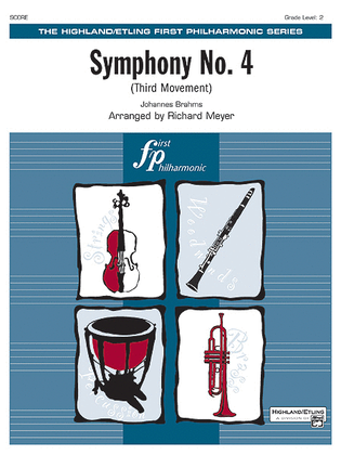 Book cover for Symphony No. 4