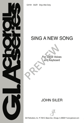 Book cover for Sing A New Song