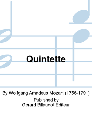 Book cover for Quintette