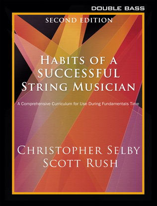 Habits of a Successful String Musician (Second Edition) - Bass