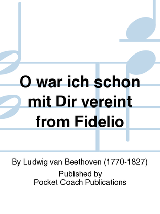 Book cover for O war ich schon mit Dir vereint from Fidelio