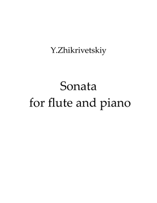 Sonata for flute and piano