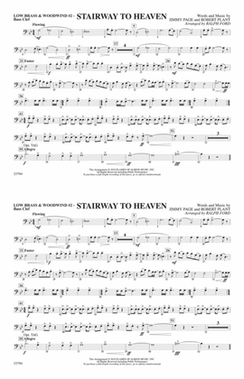 Book cover for Stairway to Heaven: Low Brass & Woodwinds #2 - Bass Clef