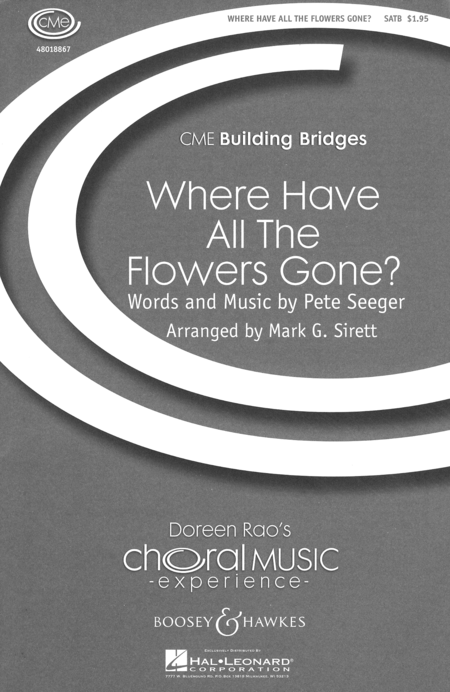 Where Have All the Flowers Gone - SATB