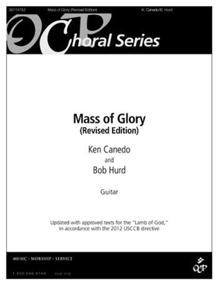 Book cover for Mass of Glory Guitar Acc