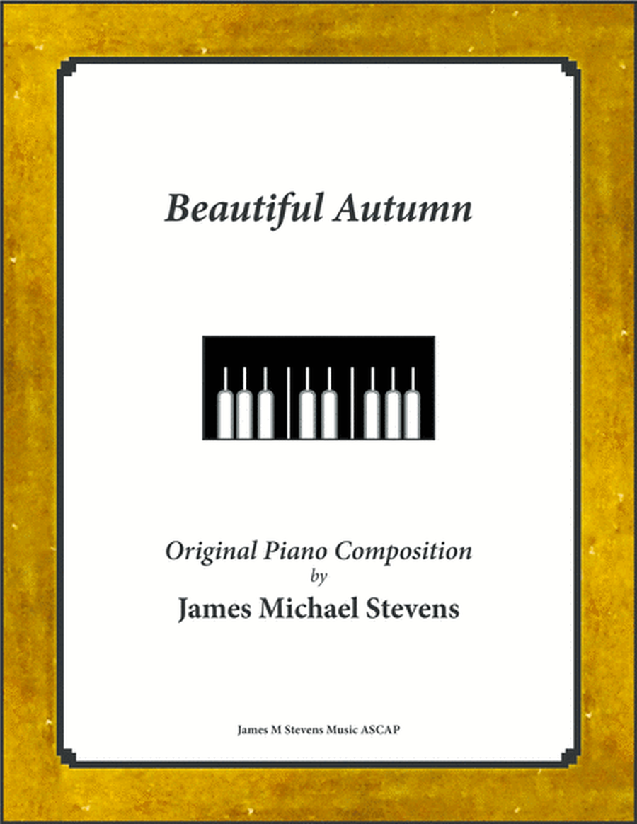 Beautiful Autumn - Piano Solo image number null