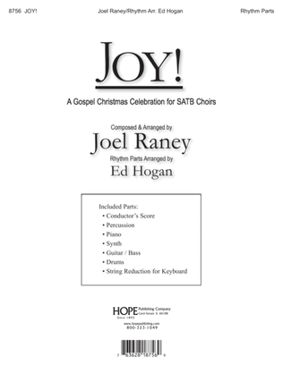 Book cover for JOY! (Musical)