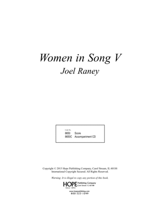 Book cover for Women in Song 5