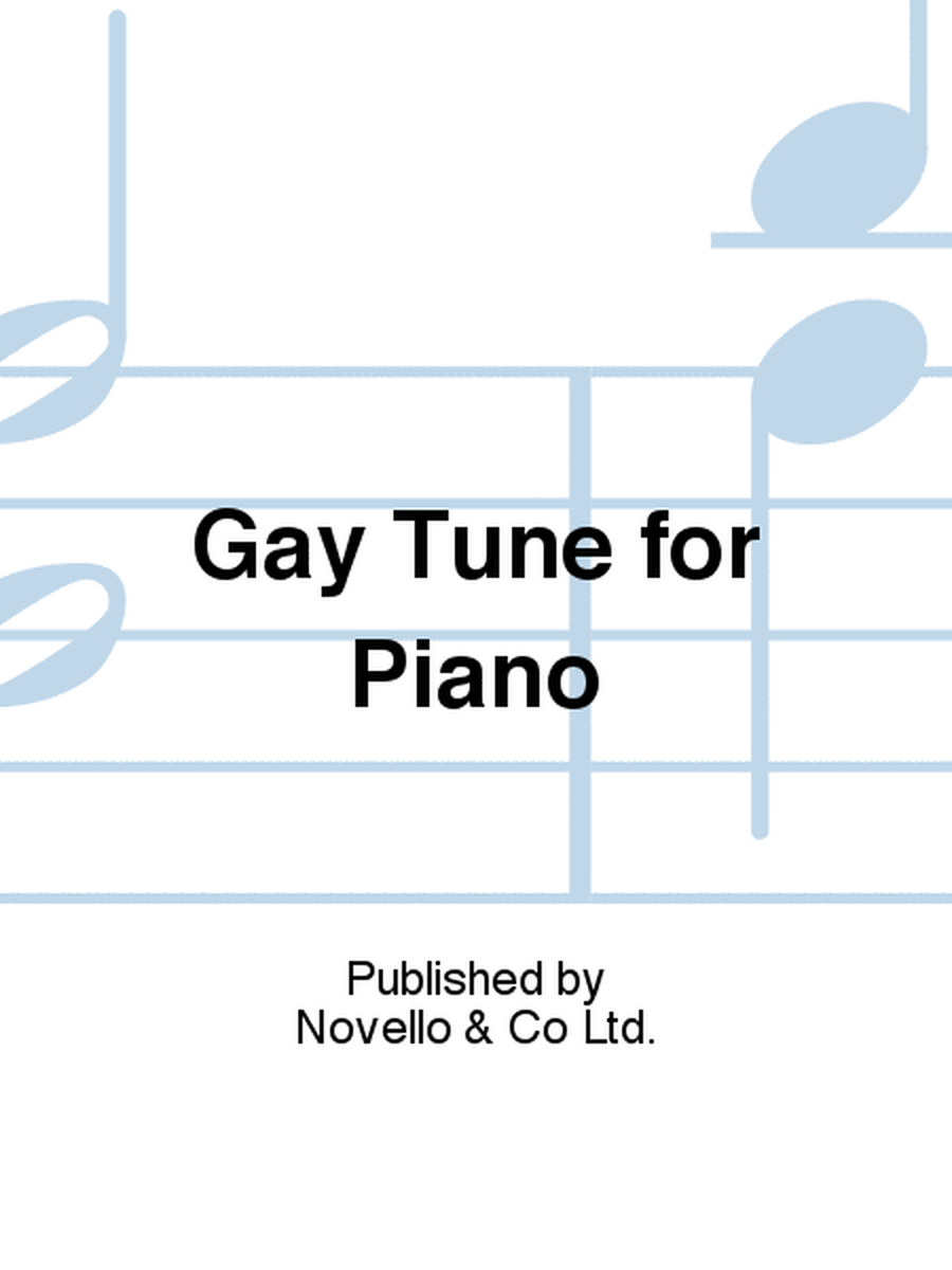 Gay Tune for Piano