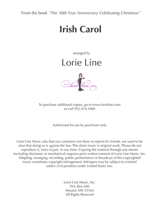 Book cover for Irish Carol