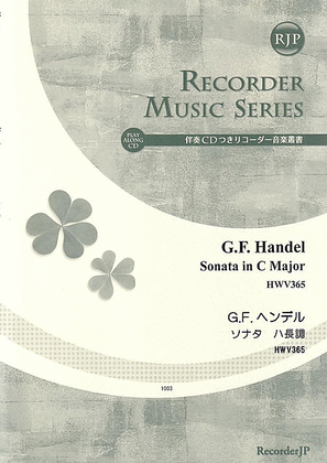 Book cover for Sonata in C Major HWV365