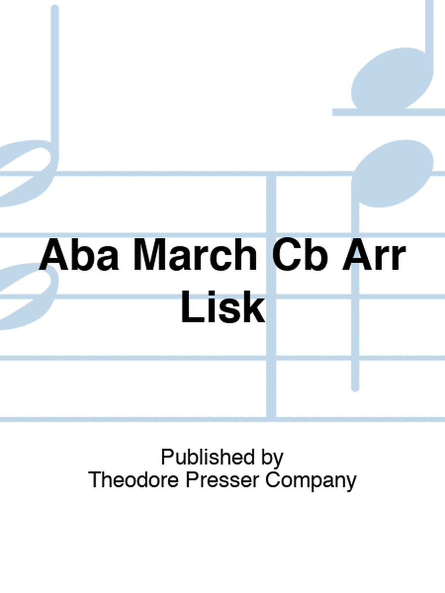Aba March Cb Arr Lisk