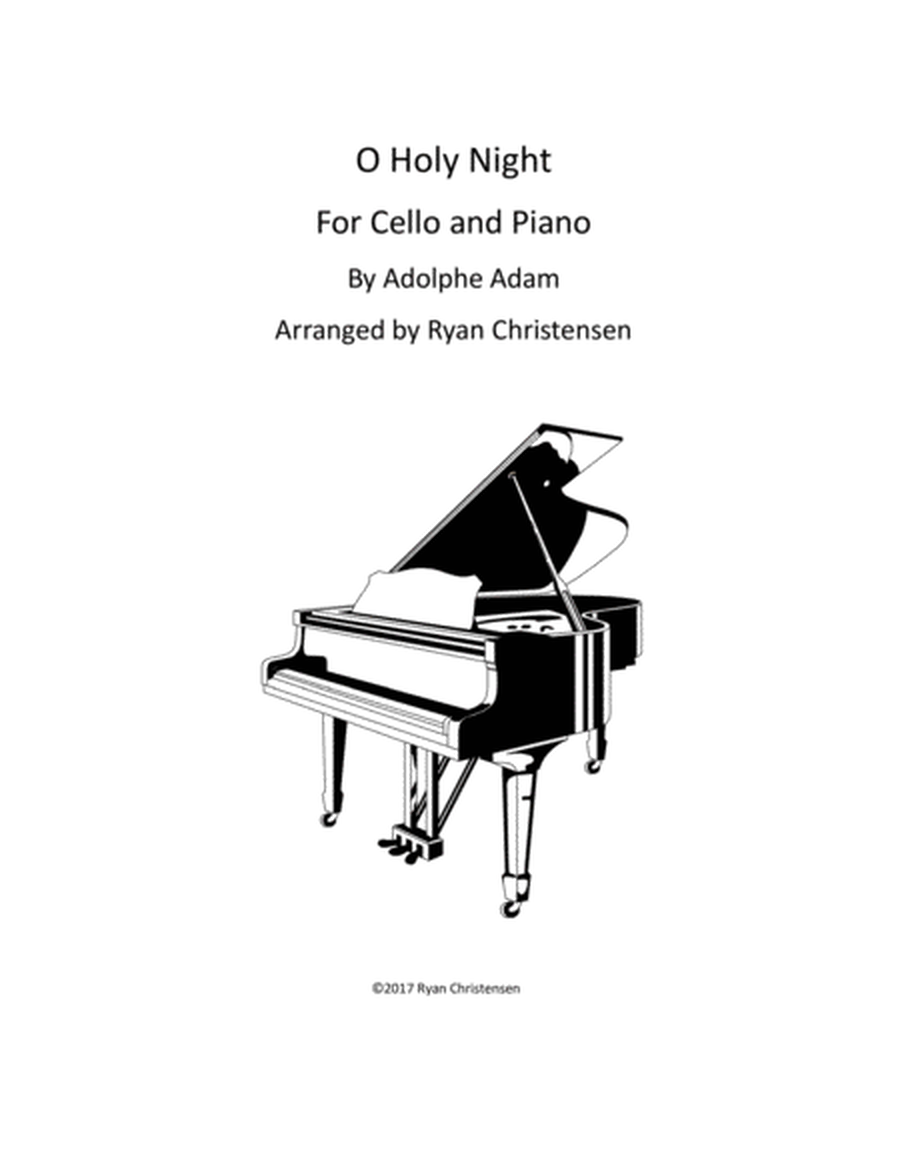 O Holy Night- Cello and Piano image number null