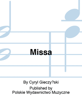 Book cover for Missa