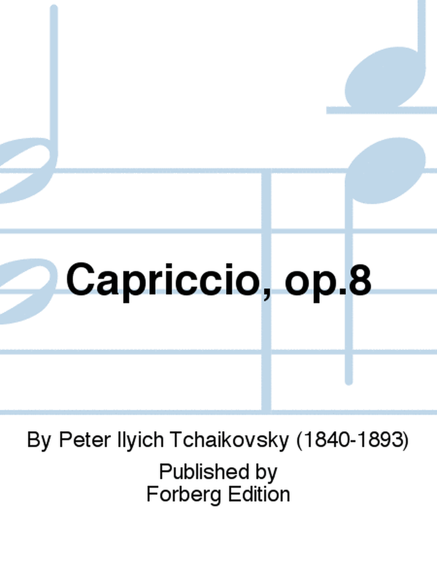 Capriccio, op.8