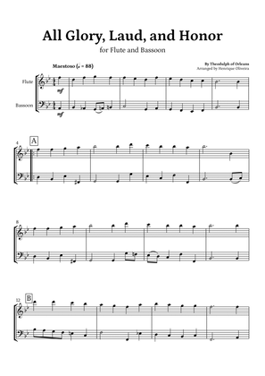 All Glory, Laud, and Honor (for Flute and Bassoon) - Easter Hymn