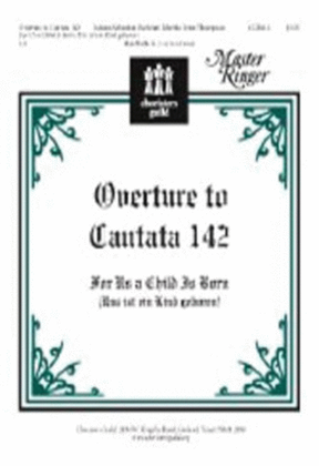 Book cover for Overture to Cantata 142