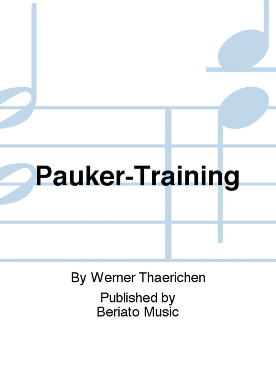 Pauker-Training