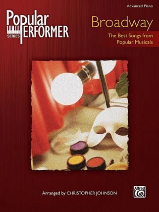 Book cover for Popular Performer -- Broadway