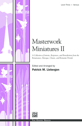 Book cover for Masterwork Miniatures II