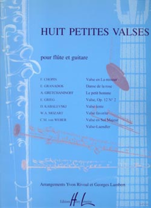 Book cover for Petites Valses (8)